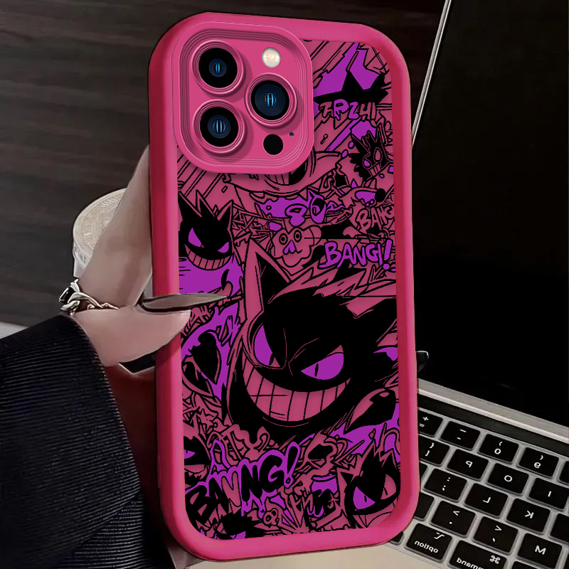 P-Pokemon Gengar Graffiti Phon – обзор и цена Phone Cases Like Loopy