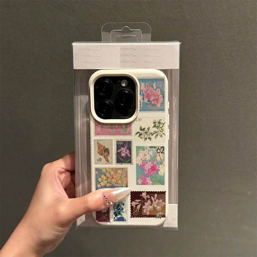 Vintage Printed Stamps Lichee  – обзор и цена Phone Cases Vintage