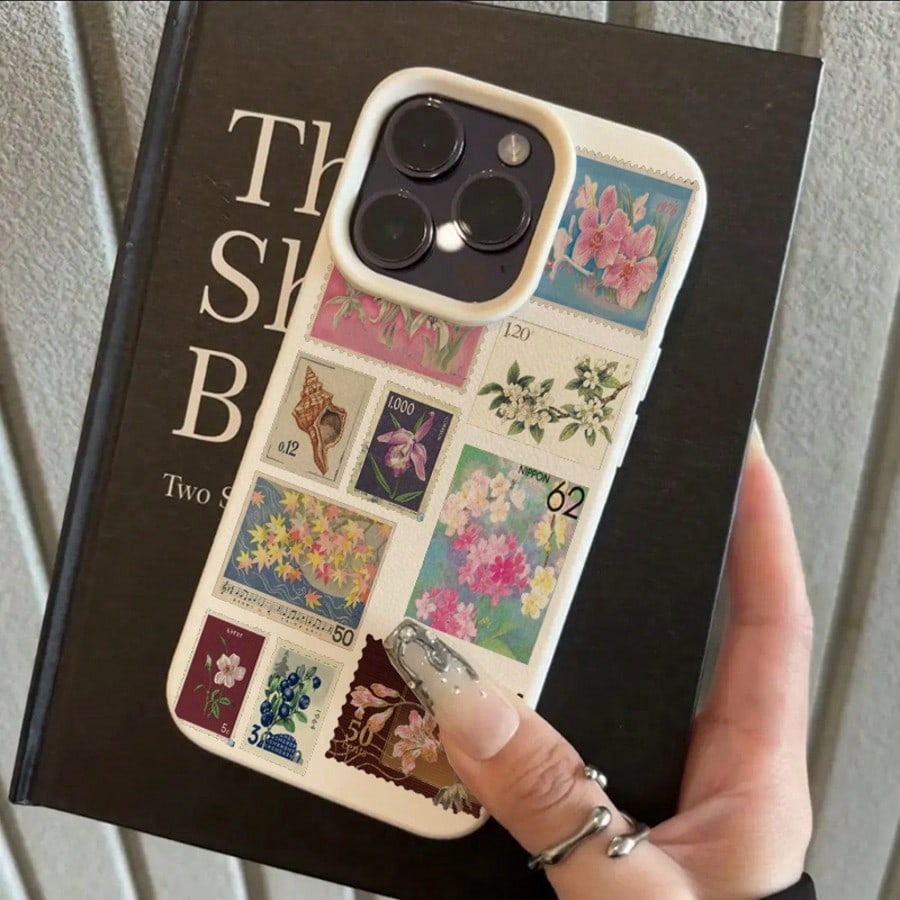 Vintage Printed Stamps Lichee  – обзор и цена Phone Cases Vintage