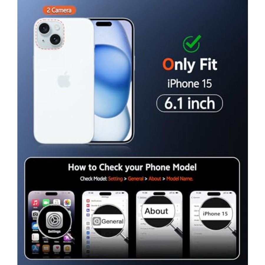 for iPhone 15 Case Clear: iPho – обзор и цена Phone Cases With Magsafe