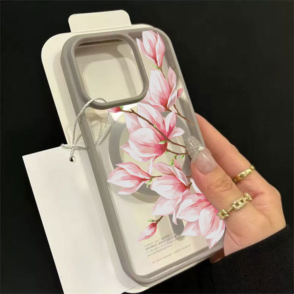 Fashion Flower Magnetic Phone  – обзор и цена Phone Cases With Magsafe