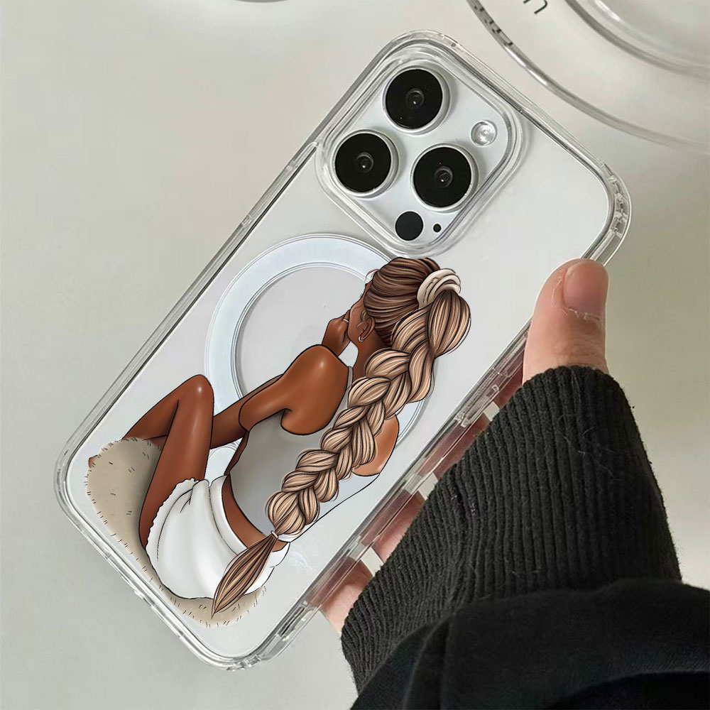 Dark Skin Fashion Woman For Ma – обзор и цена Phone Cases With Magsafe