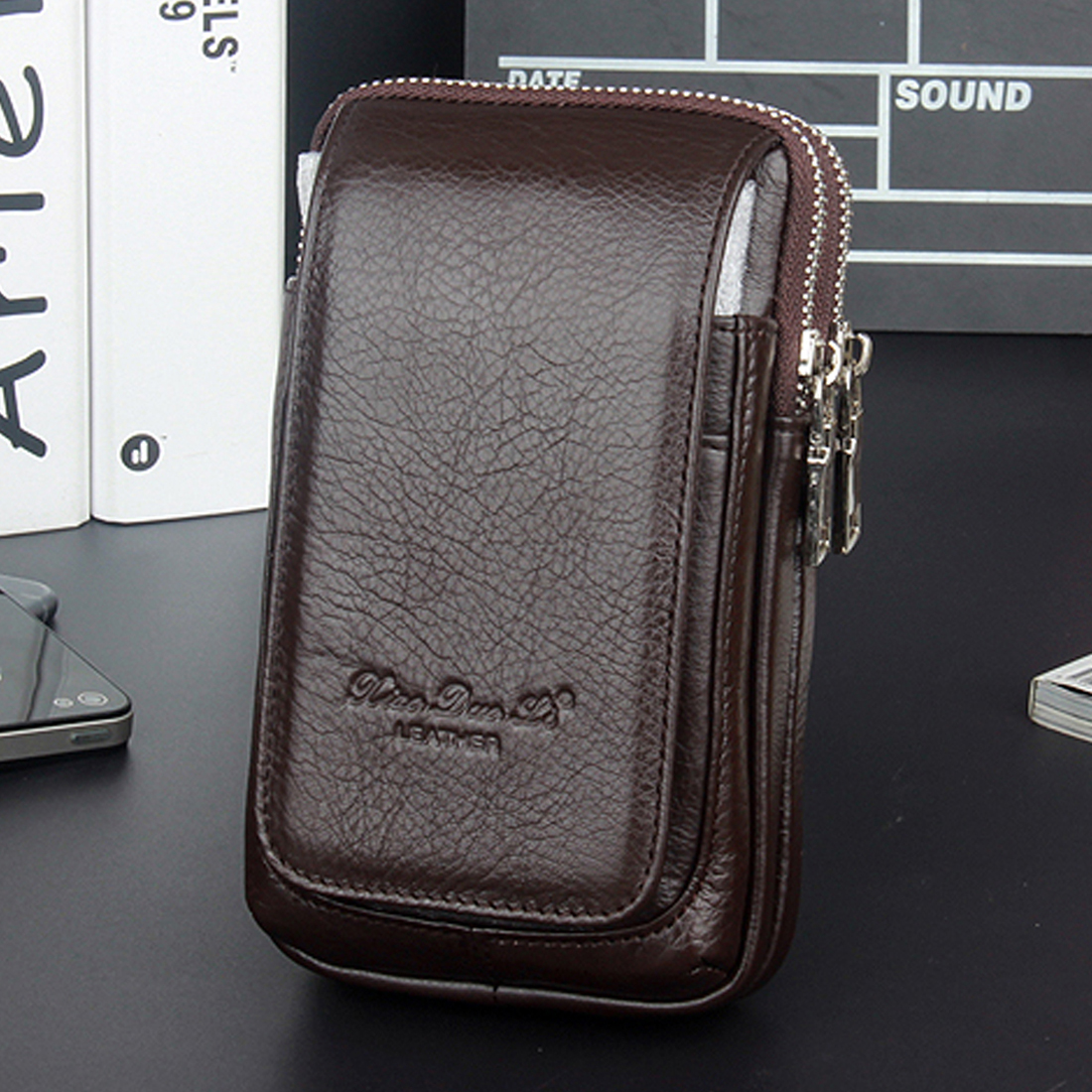 Men Genuine Leather Waist Fann – обзор и цена Phone Cases Blunt