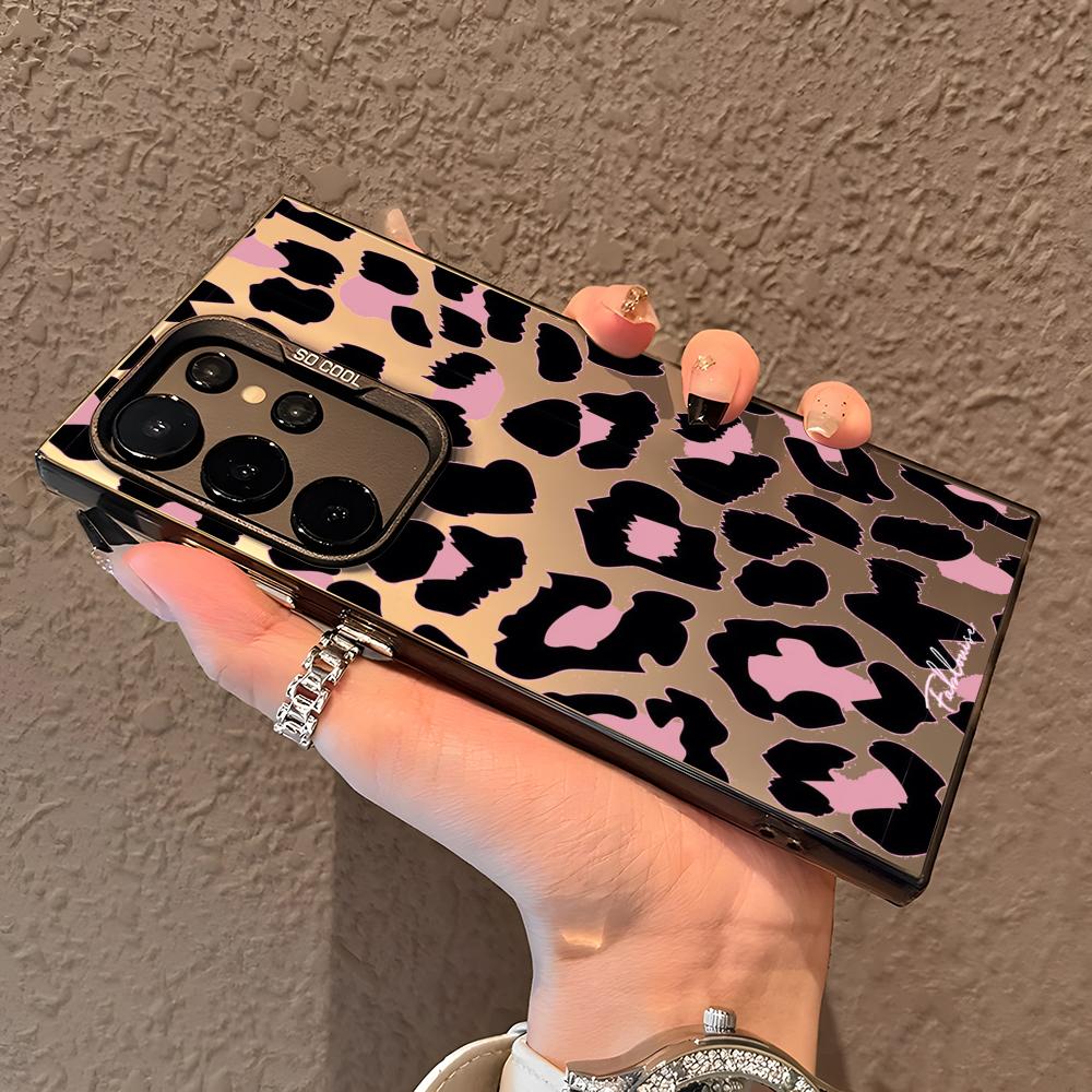 Black Leopard Print Phone Case – обзор и цена Phone Cases Purple