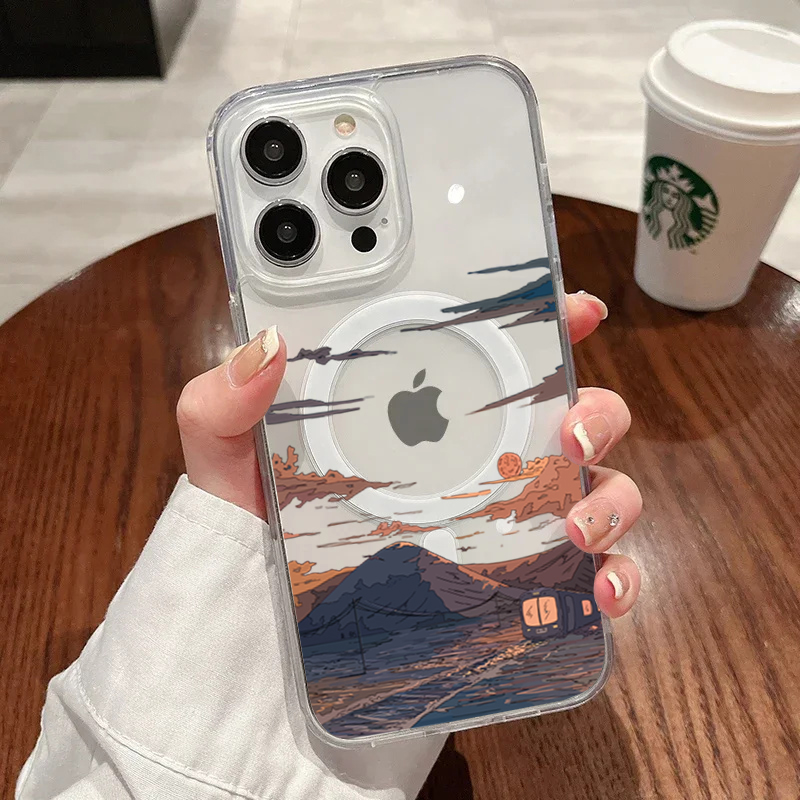 Sunset Pattern Fashion Phone C – обзор и цена Phone Cases Like Loopy