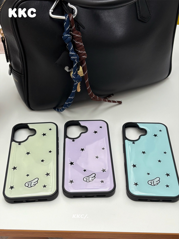 Summer Purple Yellow Stars INS – обзор и цена Phone Cases Purple