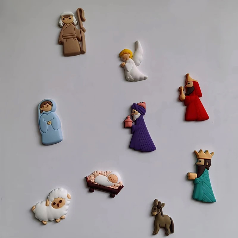 9pcs/Set Jesus Fridge Magnets  – обзор и цена Phone Cases Jesus