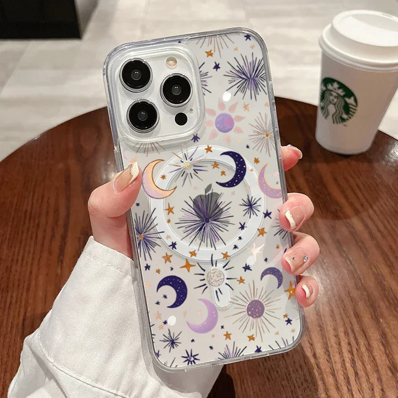 Romantic Sun Moon Stars Phone  – обзор и цена Phone Cases With Magsafe