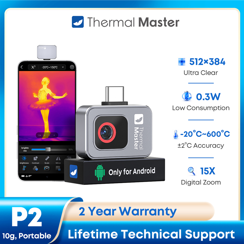 P2 Thermal Imaging Camera for  – обзор и цена Phone Cases Android