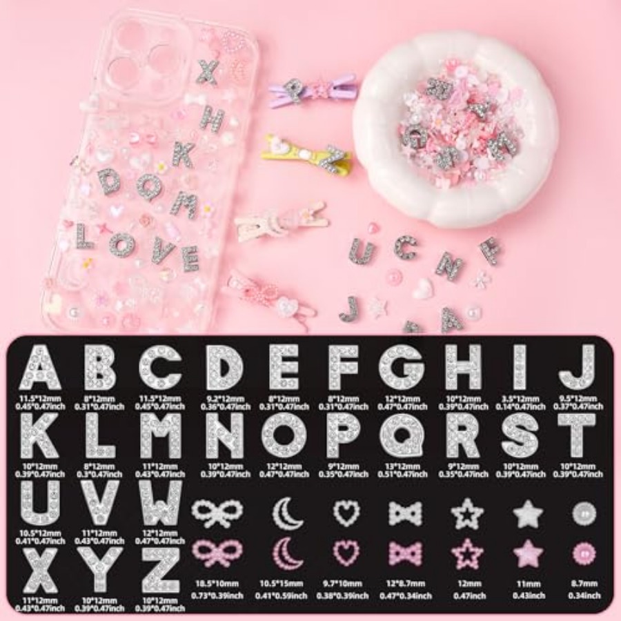 Junk Case Charms, A-Z Alphabet – обзор и цена Phone Cases Junk