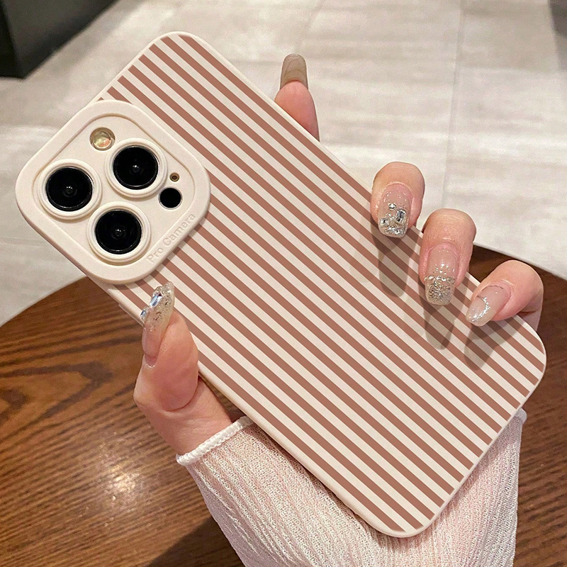 Pink Striped Painted Anti-Drop – обзор и цена Phone Cases Like Loopy