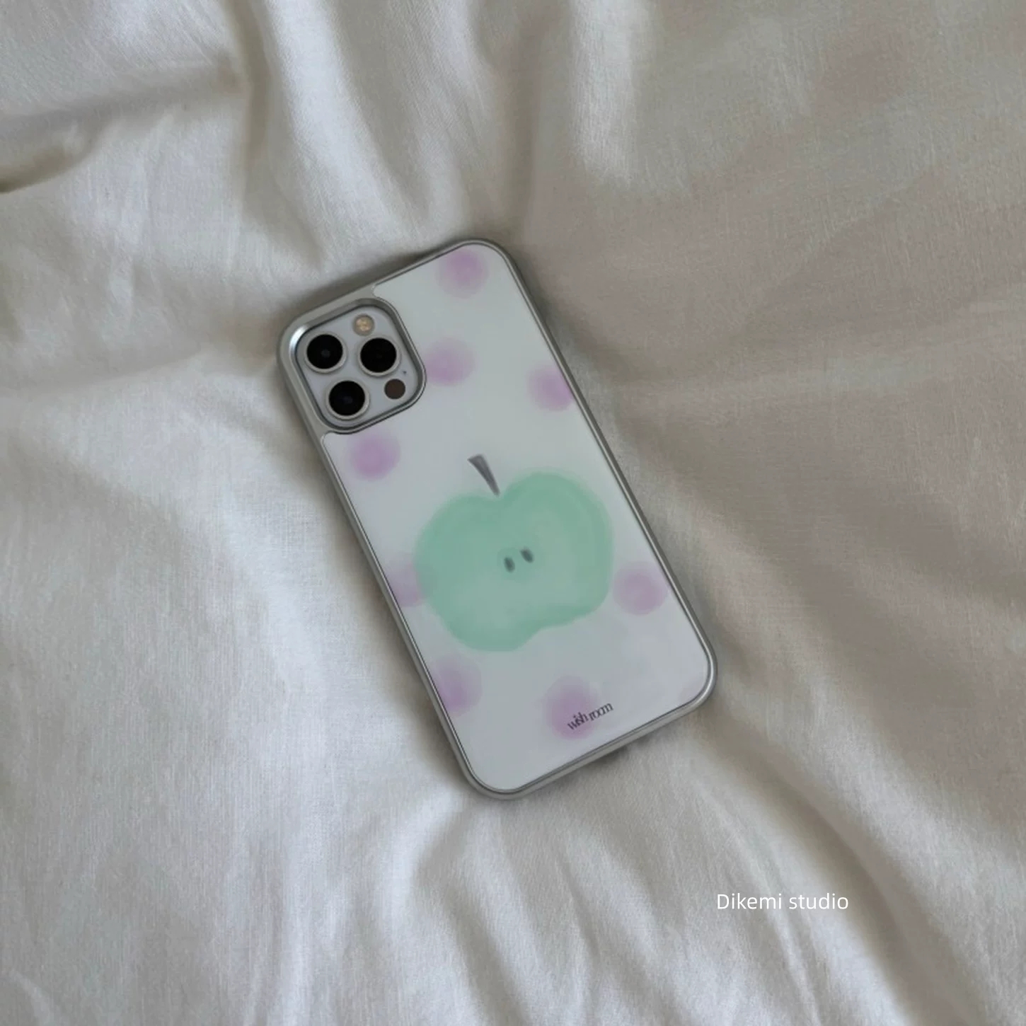 Korean ins Purple Polka Dot Gr – обзор и цена Phone Cases Purple