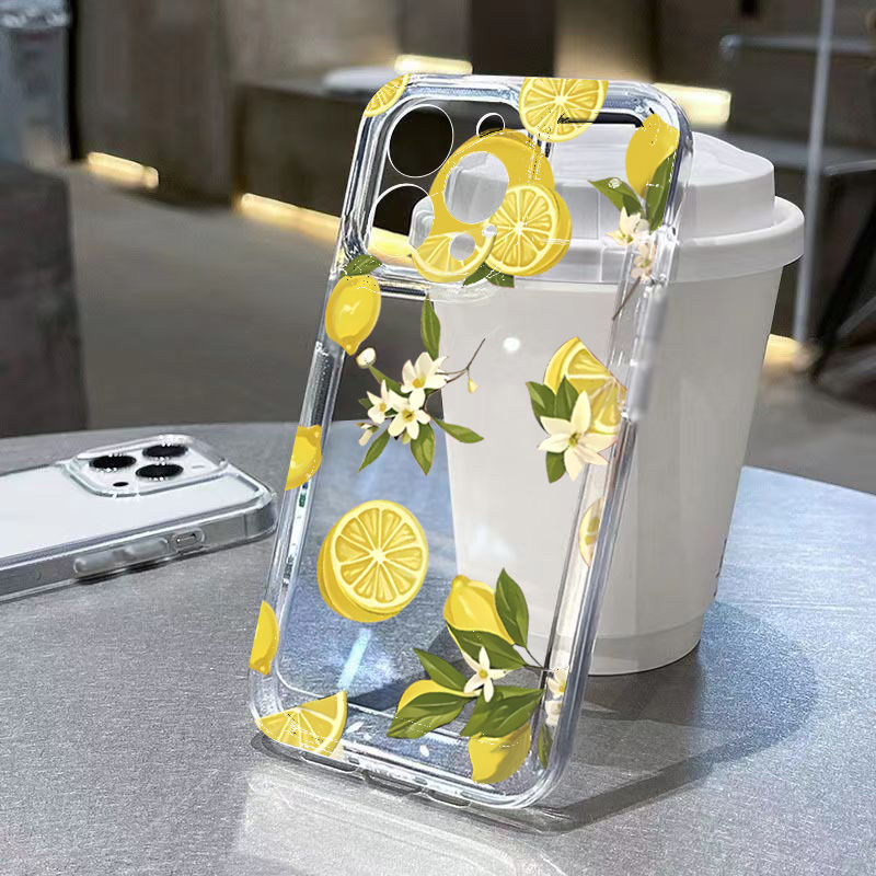 Summer Fruit Lemon Flower Clea – обзор и цена Phone Cases For Samsung S22