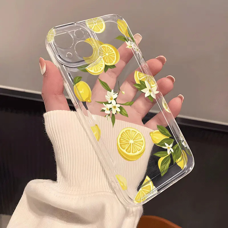 Summer Fruit Lemon Flower Clea – обзор и цена Phone Cases For Samsung S22