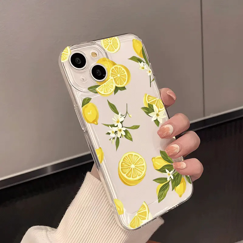 Summer Fruit Lemon Flower Clea – обзор и цена Phone Cases For Samsung S22