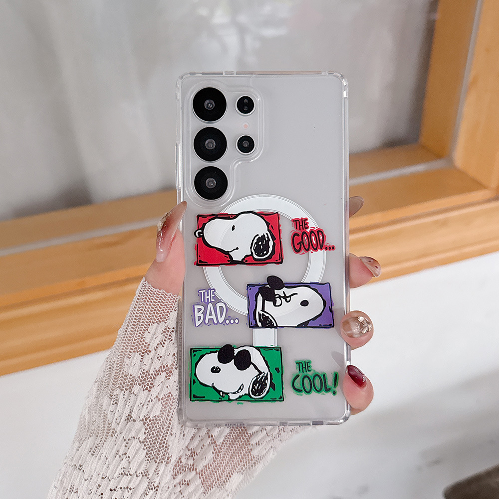 Cute Cartoon Snoopy Charlie Br – обзор и цена Phone Cases With Magsafe